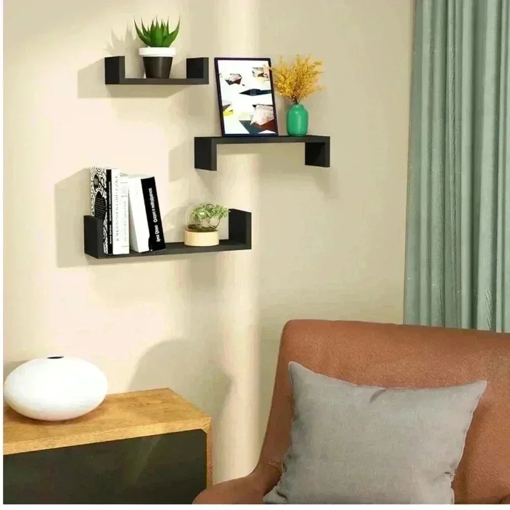 Set of 3 floating shelves NIB